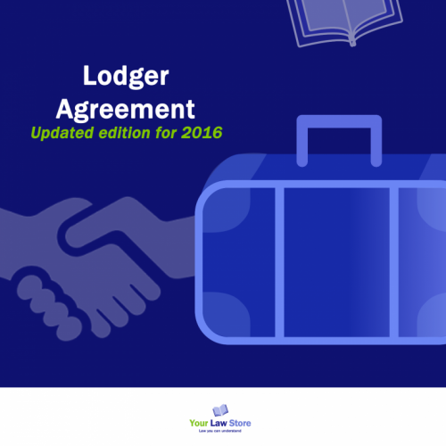 Lodger Agreement - updated 2016