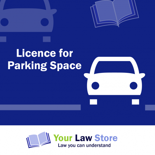 Licence Parking Space