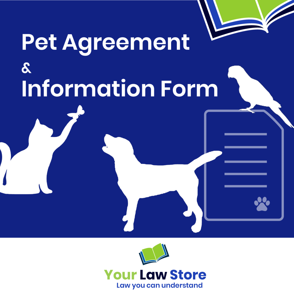 Pets Agreement and Information Form