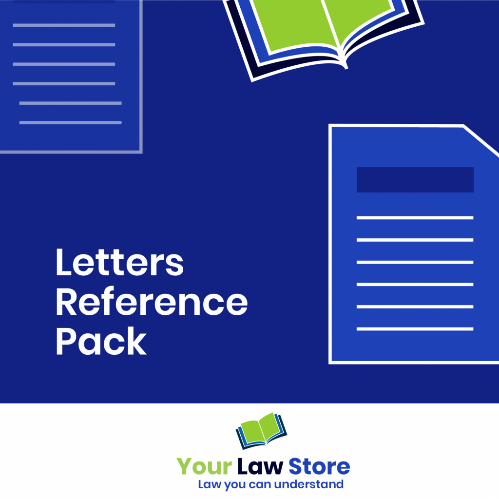 Letters Reference Pack