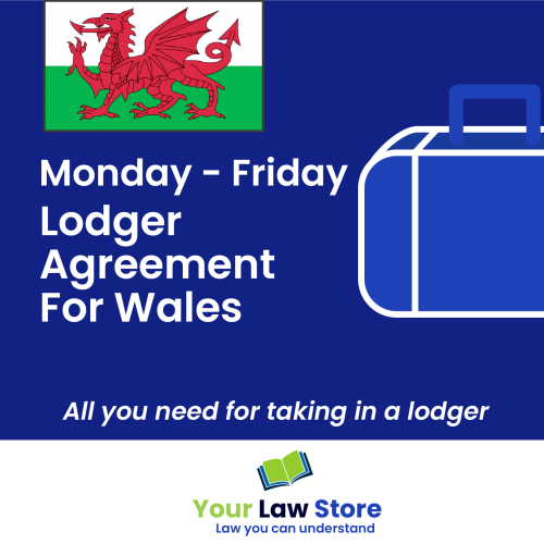 Monday to Friday Lodger Agreement Wales